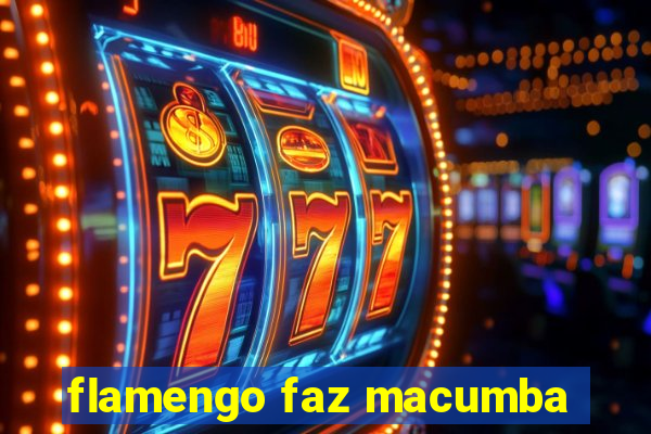 flamengo faz macumba